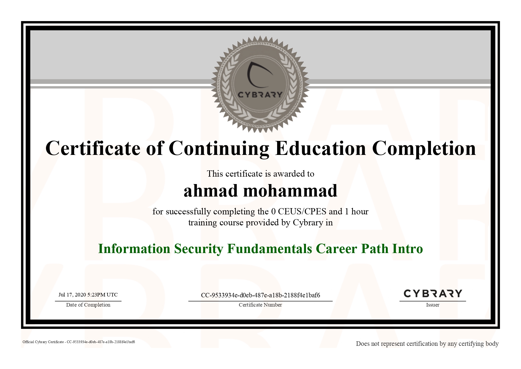 Information Security Fundamentals Career Path Intro